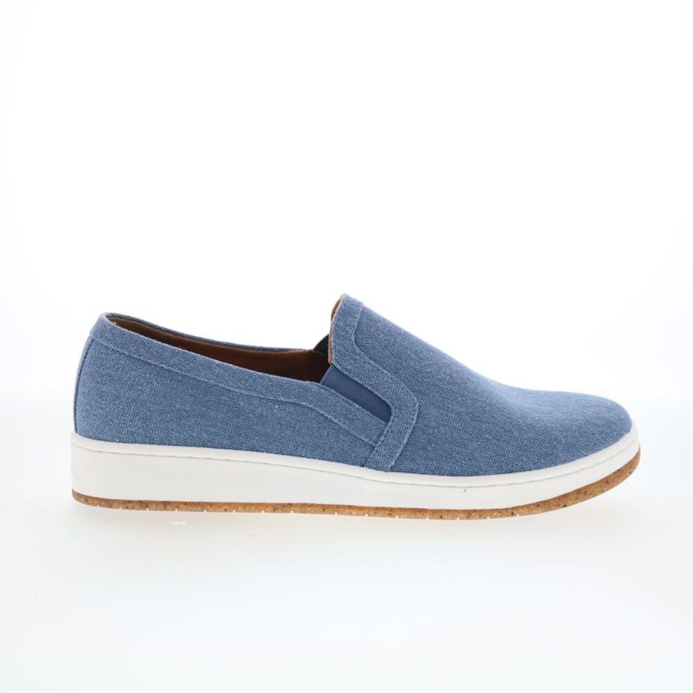 Aetrex Womens Cameron Blue Shoes (NWT)
